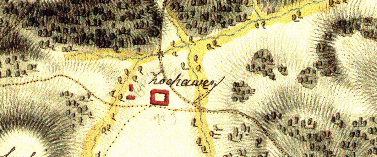 Kochavec mapa